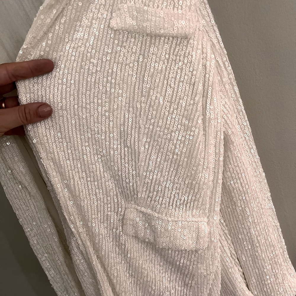 12th tribe sequin blazer